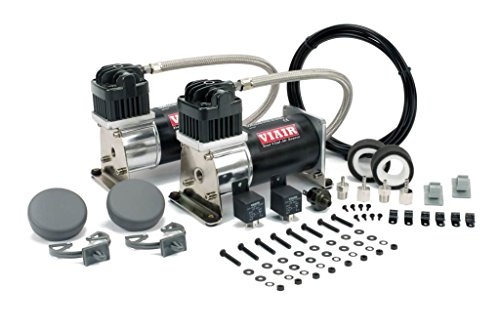VIAIR 280C 150PSI Dual compresseur robuste avec cycle de 30% noir et argent