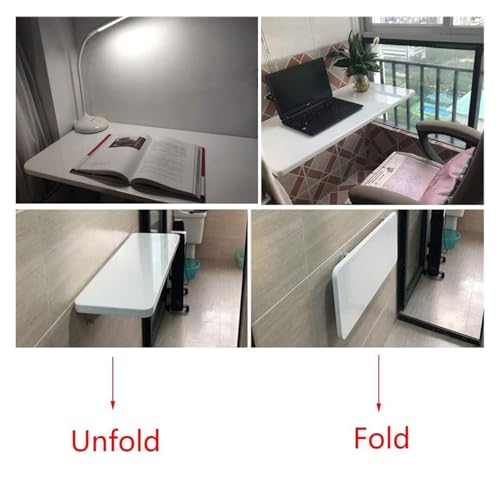 Table pliante réglable et rabattable pour un espace de travail modulable