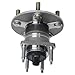 Detroit Axle - 2 Rear Wheel Bearing Hubs for Chevy Malibu 2004-2012 HHR 2008-2010 Cobalt 2009-2010 Pontiac G6 2005-2010 Saturn Aura 2007-2009, 5 Lug w/ABS Replacement Wheel Bearing and Hubs Assembly