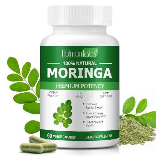 Moringa Capsules,Moringa Capsules Organic,Pure Moringa Powder Organic Supports Energy, Skin Health