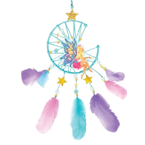ARTISTA 9342959 Bastelset Nachtleuchtender Traumfänger mit fluoreszierenden Perlen, Kreativset in praktischer Aufbewahrungsbox, DIY-Kit für Kinder ab 6 Jahren