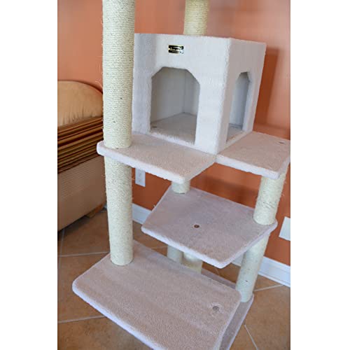 Armarkat B6802 68-Inch Cat Tree, Ivory #TOP4