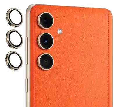 MOBIKTC NEW HQ+ Camera Lens Frame Glass for Samsung Galaxy F55 Camera Lens Protector and Aluminum Alloy Rings Case Friendy -Gold, 3Pack (B0D6NBP3ZC) Amazon Price History, Amazon Price Tracker