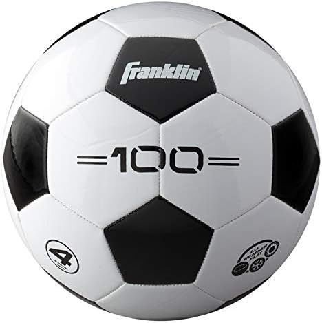 Franklin Sports Soccer Balls - Size 4 F-100 Soccer Balls - Youth Soccer Ball