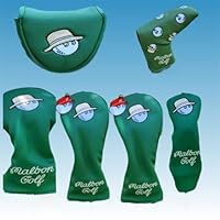 ヘッドカバー（ベージュ）ハンドメイド6点セット ヘッドカバー（ベージュ）ハンドメイド6点セット