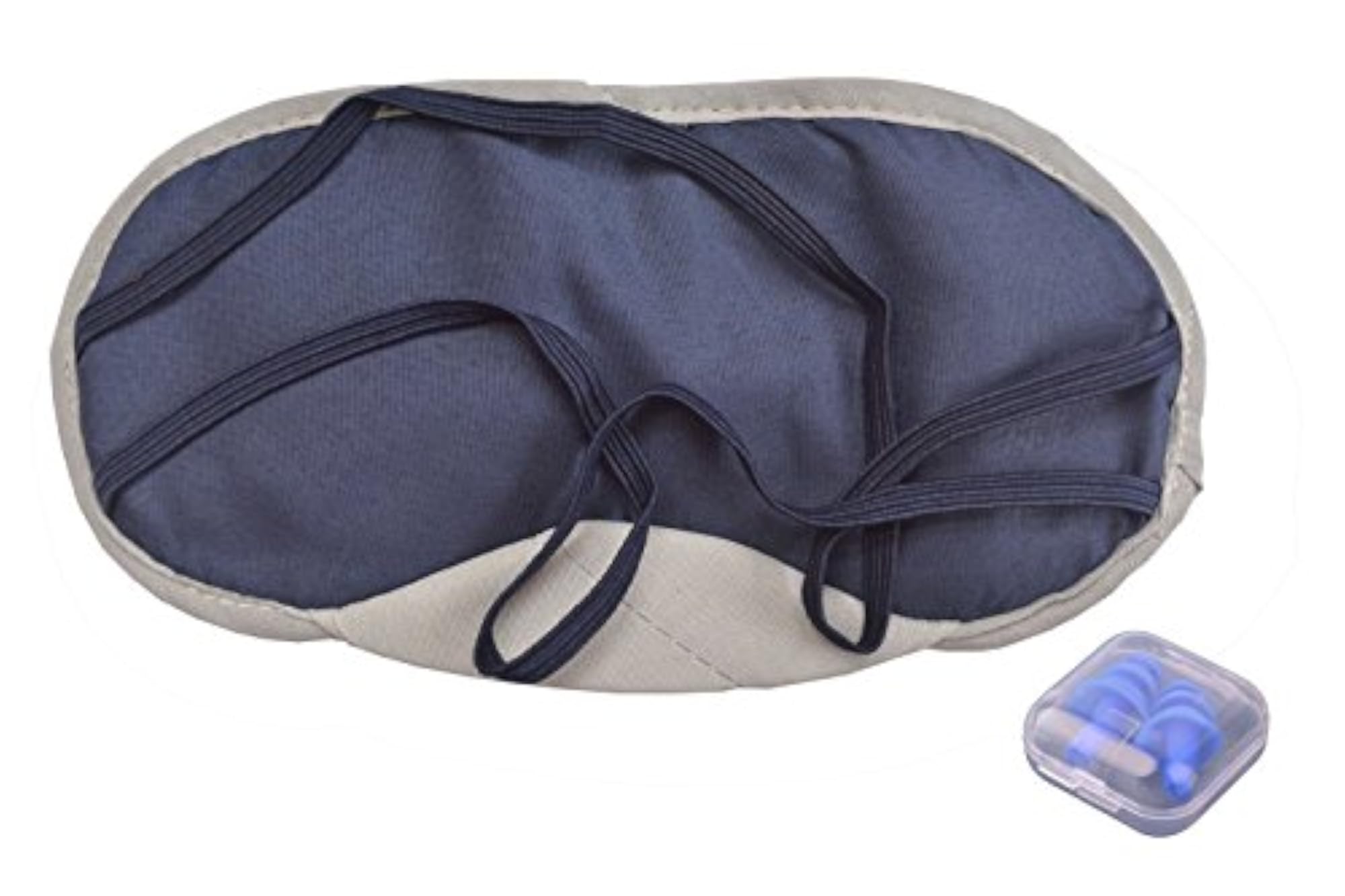 Sleeping Eye Mask and Ear Plugs Combo Pack, Travel Essential
