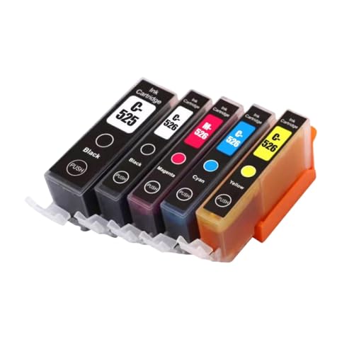 Pack de cartouches d'encre de rechange PGI525 CLI526 jet d'encre couleur pour boîtier MG6150 MX885