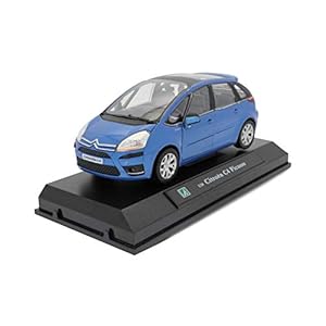 Auto Citroen C4 Picasso blauw metaal 1/24°