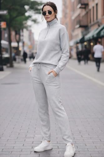 Image of KOTTY Women Winter Jacket With Half Zip Stand Collar Comfortable Fabric For Modern Casual Styling