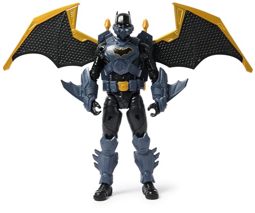 Niños, Toy DC Comics Batman Adventures, Figura de acción de Night Sky Batman de 30 cm con alas desplegables, Juguetes para niños y niñas a Partir de 3 años