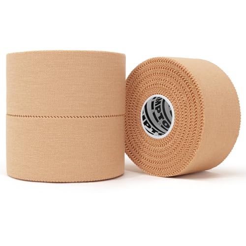 Image of Hampton Adams | As Seen on Shark Tank | Original Bulk Athletic Tape (32-Pack) | 45 ft Rolls | NO Sticky Residue & Easy to Tear | Perfect for Sports Athletes, Trainers & First Aid Injury Wrap