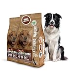 Yerbero Nature Pienso para Perros sin Cereales Pack 2 de 2.5kg con Cordero Boniato y Guisantes – Pienso Hipoalergénico con Omega 3 y Minerales – Comida Perros Grain Free con Probióticos Perro