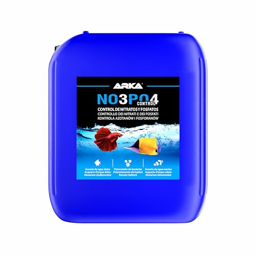Removedor de nitrato y fosfato Acuario – Microbe-Lift NOPO Control 5000 ml – Reduce NO3 y PO4 de Forma biológica Mediante bacterias – Agua Clara y parámetros estables – Dulce y Marino sin residuos