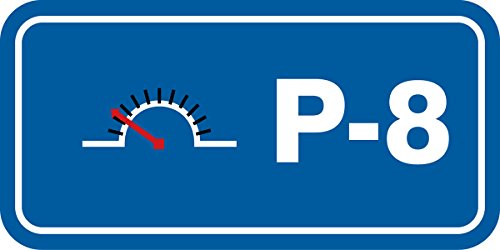 Étiquette énergie P-8 Pneumatic adhésive et résistante