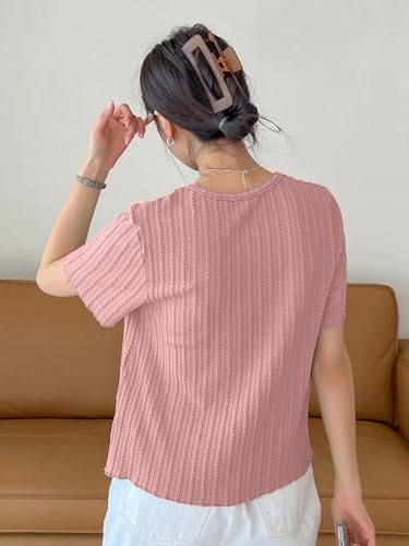 Image of GRECIILOOKS Women's Poly Cotton Regular Fit Crop Top, Loose Fit Oversized Shirts & Stylish Korean Tank Tops for Summer Wear (Available in Plus Size)