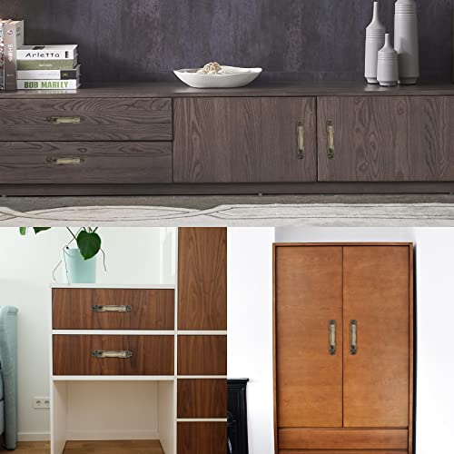 Heffchi 11" Sliding Barn Door Handle, Heavy Duty Metal Door Knob, French Vintage Door Pull For Cabinet Hardware Drawer Cabinet Accessories, Easy Install (1Pcs, Bronze) #TOP6