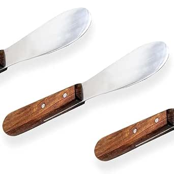 Orton Dental Lab Spatola 20,3 Cm Intonaco Alignare Miscelazione Cera End Strumento Intonaco Coltello Di Miscelazione Con Manico In Legno - Foto 10