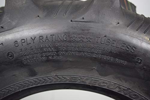 Kenda Executioner 25X8-12 6 Ply Atv K538 Single Tire W/ 25X8-12 Tr-6 Inner Tube #TOP4