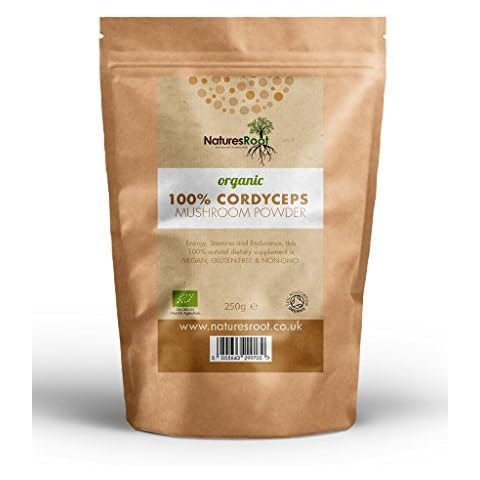 Natures Root Organic Cordyceps Mushroom Powder 60g Cover