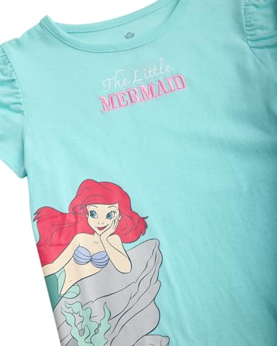 Image of Disney Princess Minnie Mouse Toddler Girls Short Sleeve Graphic Tees 4 Pack