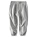 Produktbild Kinder Jungen Sommer Baumwolle Laterne Harem Jogginghose Harem Hose (100 for Height 90-95 cm, Grau)