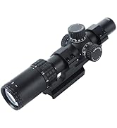 1-6x24 IR SFP LPVO Riflescope 30 mm Tube Second Focal Plane Illuminated 1/2 MOA Compact Optics Ri...