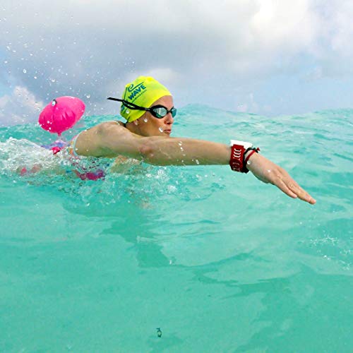 New Wave Swim Goggles With Protective Storage Case - Anti Fog Lenses, Four Nose Bridges For Triathlon & Open Water Swimming #TOP4