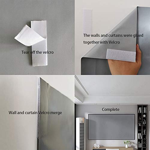 Pantalla de proyección plegable metálica 60 pulg 4:3 miniatura 6
