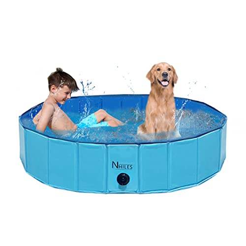 NHILES Portable Pet Dog Pool, 39