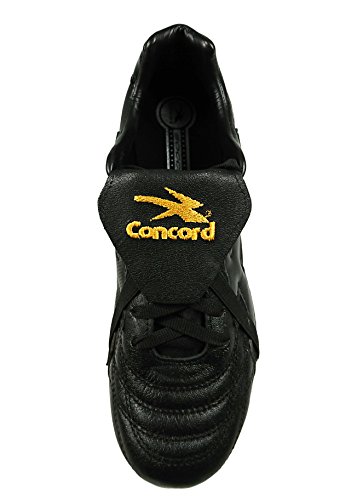 Authentic Concord Soccer Cleats Style S160XG Leather Black Firm Ground4
