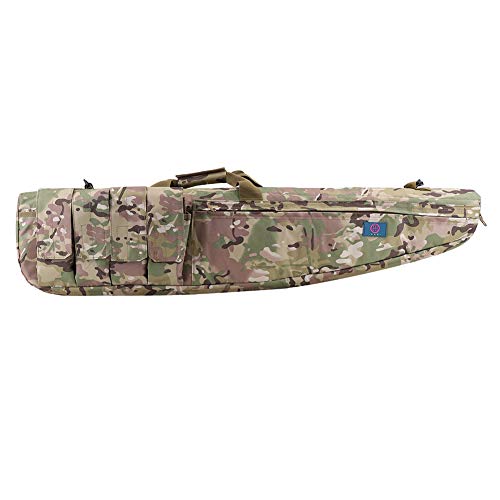LUVODI Bolsa para Armas Bolsa de Rifle Impermeable Funda Táctica Rifle para Caza Pesca (Camuflaje, 96 x 20 cm)