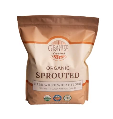 Granite Mill Farms Sprouted Organic Hard White Wheat Flour, ...
