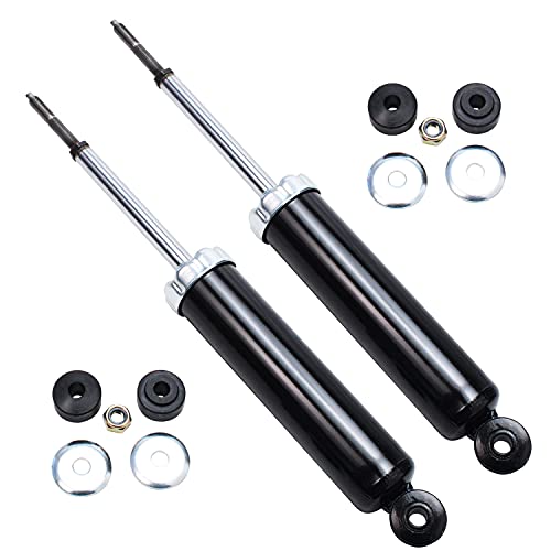 Image of Detroit Axle - 2 Front Shock Absorbers for Ford F-150 F-250 HD F-350 Ranger Bronco II Dodge Dakota Durango, Front Replacement Shocks Pair Set