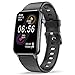 CatShin Smartwatch Uomo, Orologio Fitness Donna 1,57 Pollici Smart Watch Bluetooth Impermeabile IP68 Activity Tracker Cardiofrequenzimetro da Polso Saturimetro ​Cronometro Contapassi Calorie (d'oro)