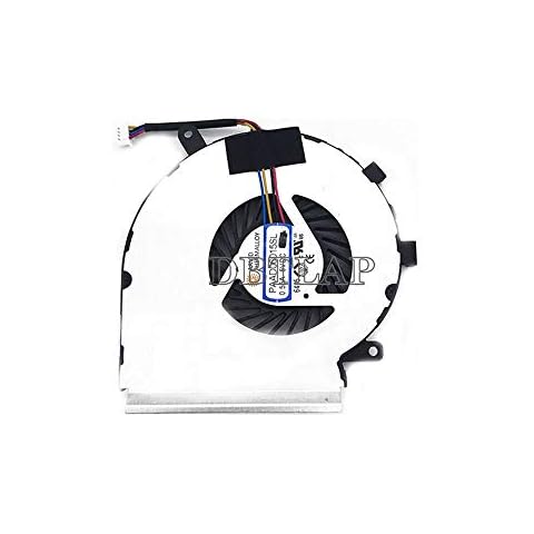 DBTLAP CPU Lüfter kompatibel für MSI GE62VR GE72VR GP62MVR GP62VR GP72VR 6RF 7RF N366 4Pin Cover