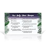 "Coco Fiji Soap Bar for Face and Body Infused With Organic Coconut Oil, Peppermint, Essential Oil, Natural Soap for Moisturizing & Pore Purifying Skin, 7 oz, Pack Of 3 " - Image 3