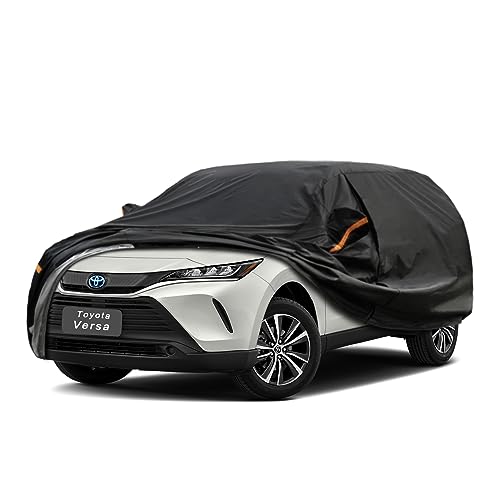 Image of GUNHYI 7 Layer SUV Car Cover Custom Fit Toyota Venza (2008-2025) Waterproof All Weather, Heavy Duty Outdoor Snow Sun Rain Uv Protection (Ships from US Warehouse, Delivery 3-8 Days)
