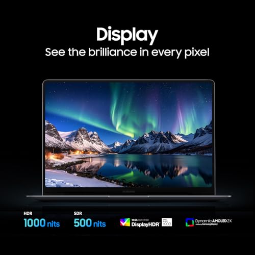 Samsung Galaxy Book6 Pro, 14", AI Laptop, Intel Core Ultra 7, 16GB Ram, 512GB Storage, Touch Screen - Gray (CAD Version & Warranty) by Samsung - Image 4