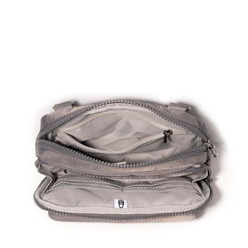 Image of Baggallini womens Modern Double Zip Crossbody