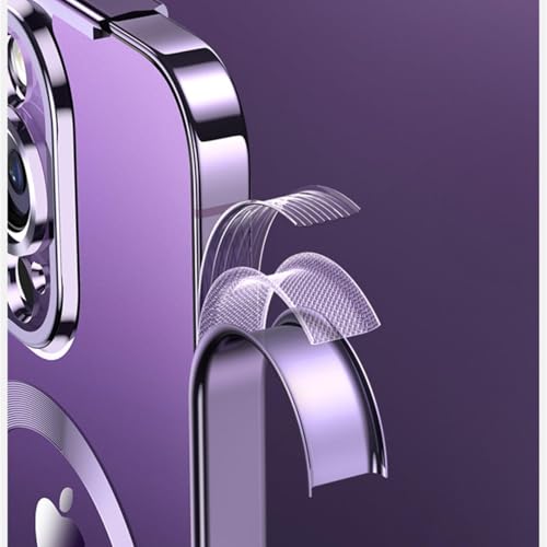 Coque iPhone 11 violet foncé protection objectif et charge sans fil
