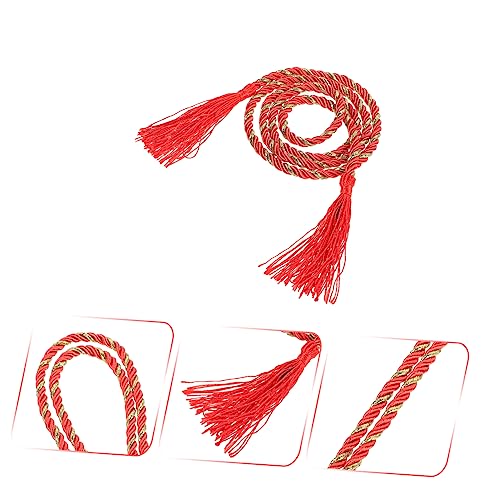 Japanese Tassel Waist Belt Kimono Accessory for Women Traditional Yukata Obi with Durable Breathable Material Elegant Design for Cosplay and Daily Wear4