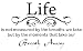 ZOOYOO Life Is Not Measured By the Breaths We Take, but By the Moments That Take Our Breath Away-vinyl Wall Lettering Stickers Quotes and Sayings Home Art Decor Decal (DESIGN 1, 1)