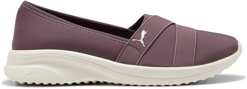 PUMA Womens Adelina 2 Slip On Sneakers Shoes Casual - Purple