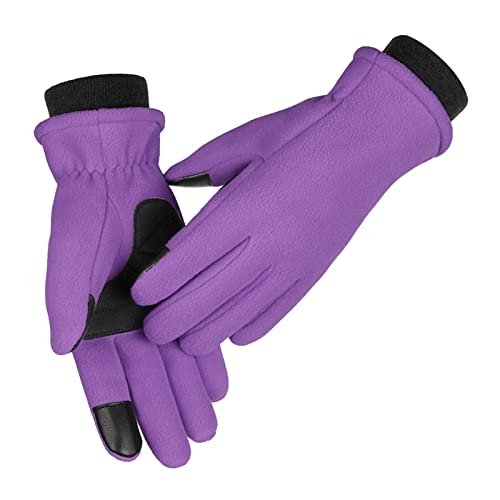 Gants d'hiver chauds pour femme imperméables pour manipuler votre téléphone