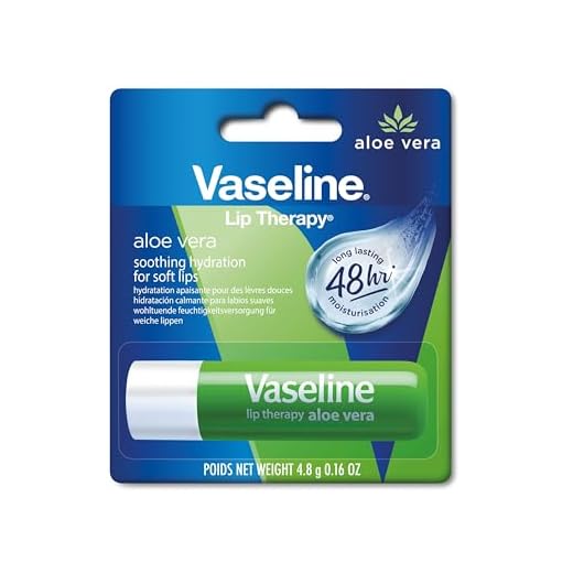 Bálsamo Labial Hidratante Vaseline Lip Therapy 4,8 g Calmante Aloe Vera