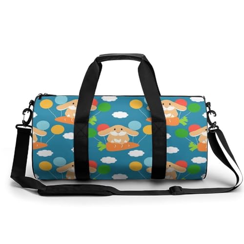 Sac de sport lapin 45x23x23cm pour gym et voyage