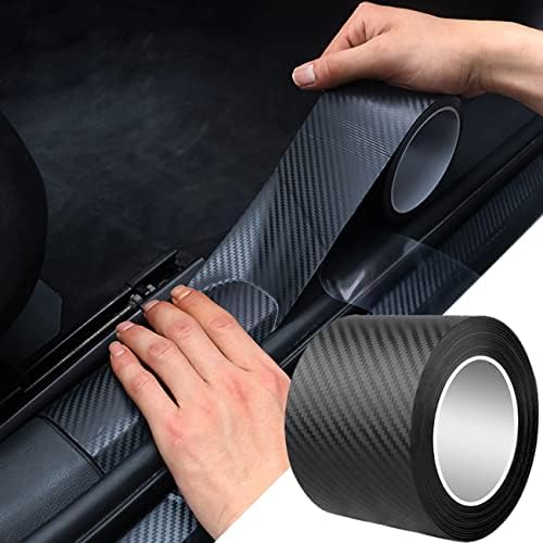 SEAMETAL Car Door Edge Guard Sill Protector Carbon Fiber