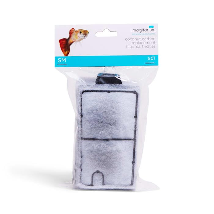 imagitarium by Petco Small Replacement Coconut Carbon Filter Cartridges Pack of 5
