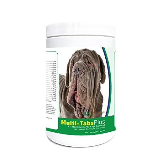 Healthy Breeds Neapolitan Mastiff Multi-Tabs Plus Chewable Tablets 365 Count