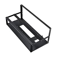 Kryptowährung Mining Rig Frame 6/8 GPU, Open Air Crypto Miner Case für ETC / ZEC / Doge/ETH/Bitcoin/Ethereum/Dogecoin ( ohne Lüfter &amp; GPU)